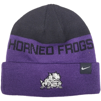 Nike TCU Horned Frogs Terra Cuff Beanie