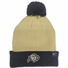 Nike Colorado Buffaloes Peak Pom Beanie