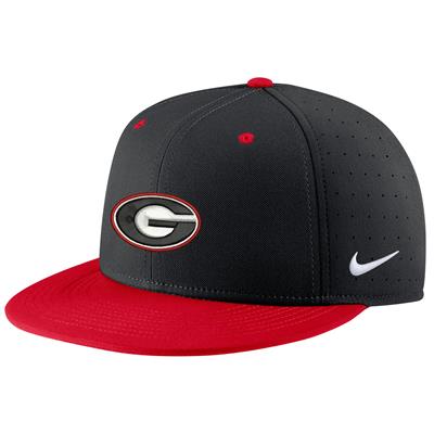 Nike Georgia Bulldogs Aero True Fitted Baseball Ha