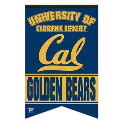 California Golden Bears Premium Felt Banner - 17" X 26"