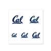 California Golden Bears Fingernail Tattoos - 4 Pack