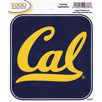 California Golden Bears Square Decal - 4.75" x 5"