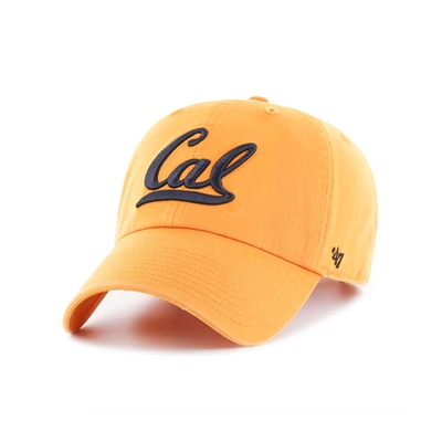 California Golden Bears 47 Brand Clean Up Adjustable Hat - Gold