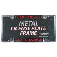 Cincinnati Bearcats Metal Alumni Inlaid Acrylic License Plate Frame