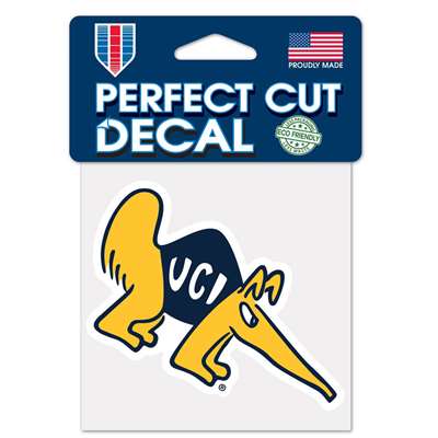 UC Irvine Anteaters Full Color Die Cut Decal - 4" X 4"