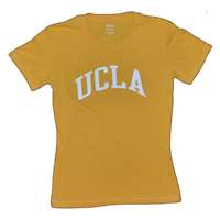 Ucla T-shirt - Ladies By League - Yellow