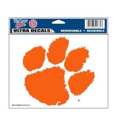 Clemson Ultra Decal 5" X 6"