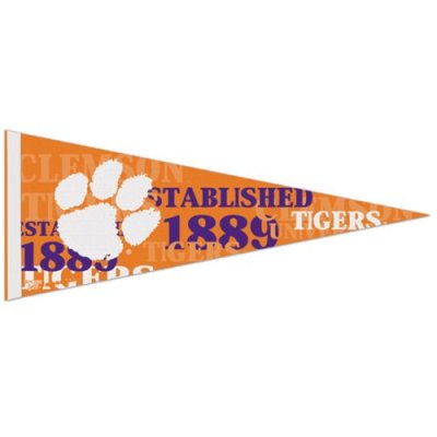 Clemson Tigers Premium Pennant - 12