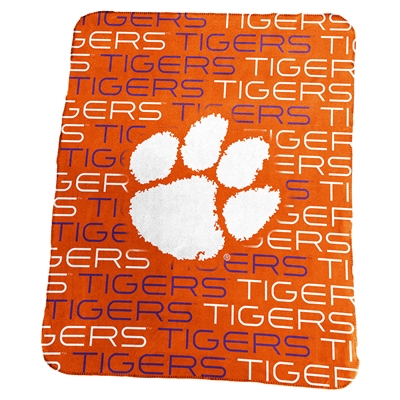 Clemson Tigers Classic Fleece Blanket