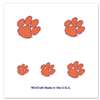 Clemson Tigers Fingernail Tattoos - 4 Pack