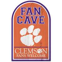 Clemson Tigers Wood Sign