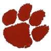 Clemson Tigers Die-Cut Transfer Decal - Paw