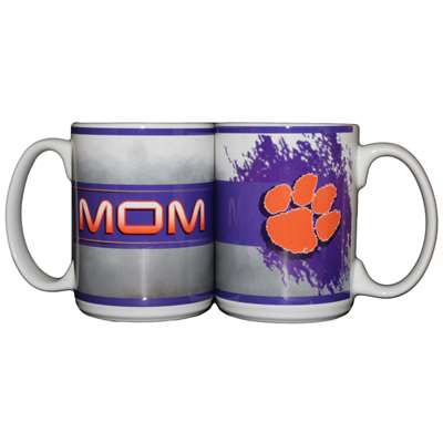 Clemson Tigers 15oz Ceramic Mug - Mom