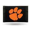 Clemson Tigers Nylon Tri-Fold Wallet