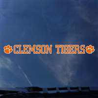 Clemson Tigers Automotive Transfer Decal Strip