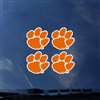 Clemson Tigers Transfer Decals - Set of 4