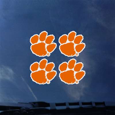 Clemson Tigers Transfer Decals - Set of 4