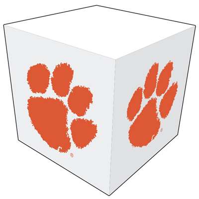 Clemson Tigers Sticky Note Memo Cube - 550 Sheets