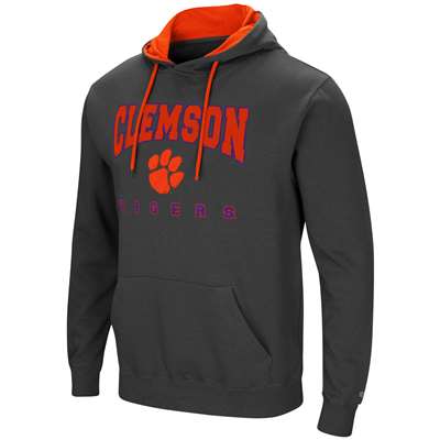 Clemson Tigers Colosseum Playbook Hoodie - Charcoal