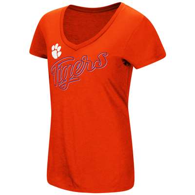 Clemson Tigers Women's Colosseum Big Sweet Dollars T-Shirt