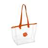 Clemson Tigers Clear Stadium Tote Bag