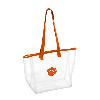 Clemson Tigers Clear Stadium Tote Bag