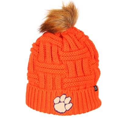 Clemson Tigers Zephyr Women's Theta Pom Knit