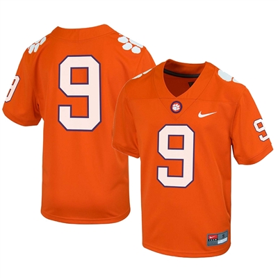 Nike Clemson Tigers Preschool Football Jersey - #9 Orange