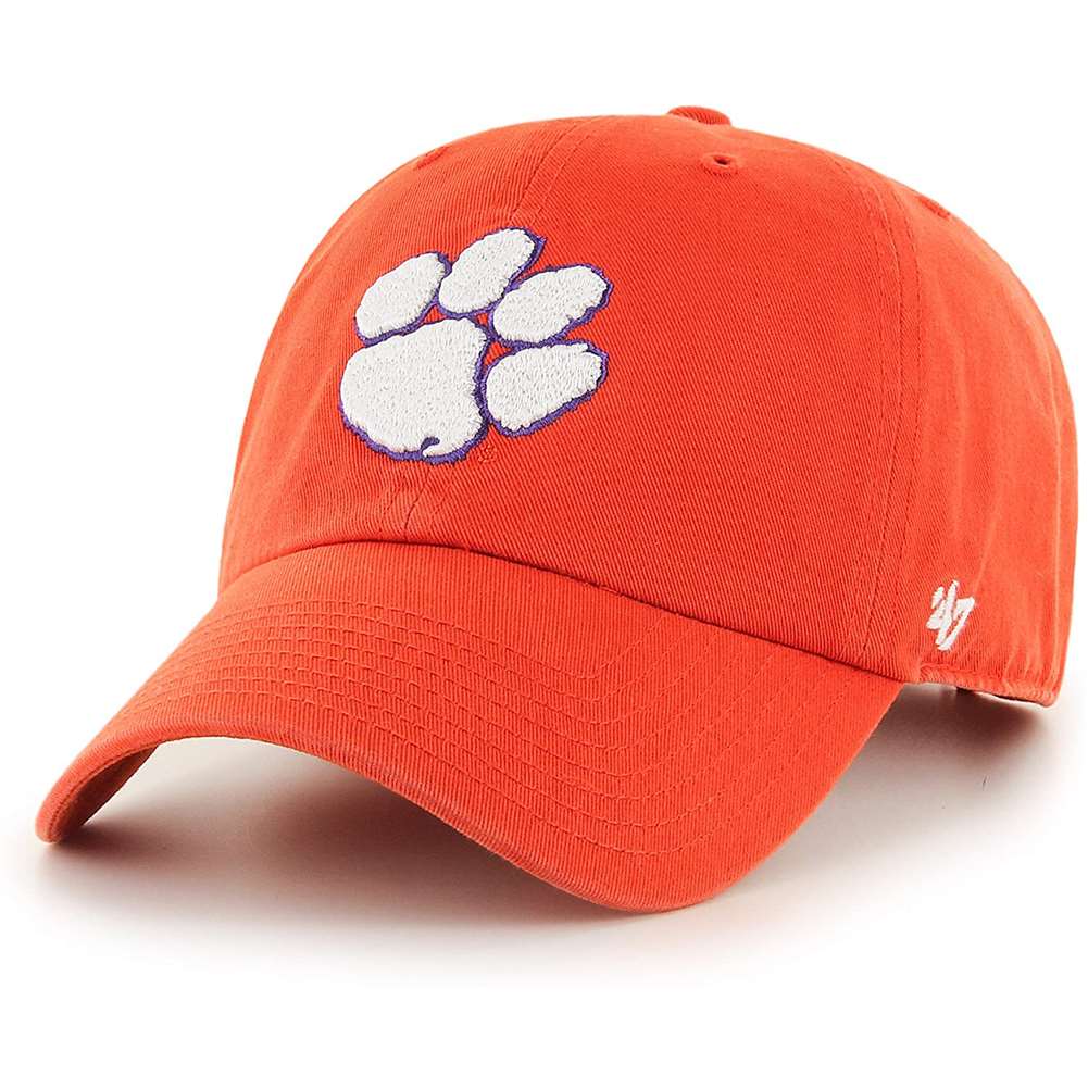 Clemson Tigers '47 Brand Clean Up Adjustable Hat - Orange