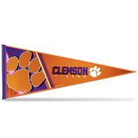 Clemson Tigers 12" x 30" Soft Felt Pennant