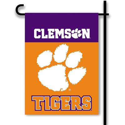 Clemson Tigers 2-Sided Garden Flag