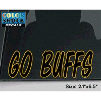 Colorado Buffaloes Buffaloes Decal - Go Buffs