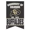 Colorado Buffaloes Premium Felt Banner - 17" X 26"