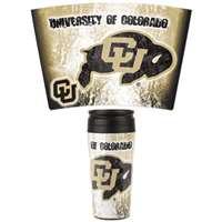 Colorado Buffaloes 16oz Plastic Travel Mug