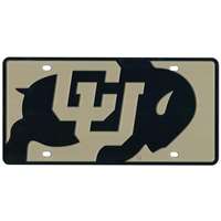 Colorado Buffaloes Full Color Mega Inlay License Plate