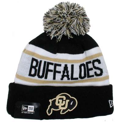 Colorado Buffaloes New Era Biggest Fan Knit Beanie