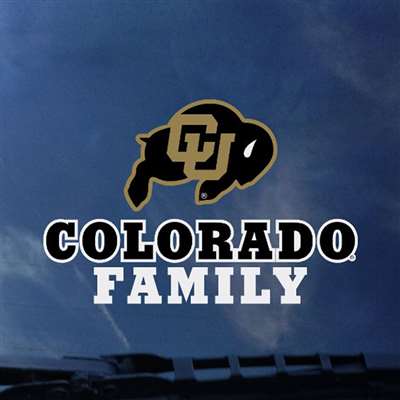 Colorado Buffaloes Transfer Decal - Family