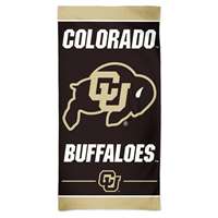 Colorado Buffaloes Spectra Beach Towel