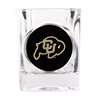 Colorado Buffaloes Shot Glass - Metal Logo