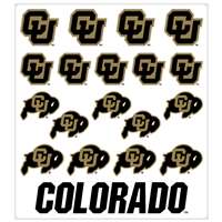 Colorado Buffaloes Multi-Purpose Vinyl Sticker Sheet