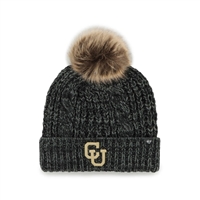 Colorado Buffaloes 47 Brand Womens Meeko Pom Knit