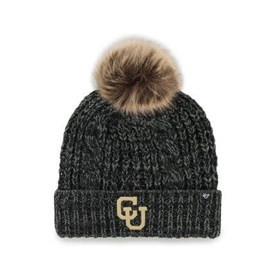 Colorado Buffaloes 47 Brand Womens Meeko Pom Knit