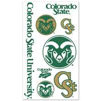 Colorado State Rams Temporary Tattoos