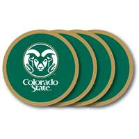 Colorado State Rams Coaster Set - 4 Pack