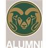 Colorado State Rams Transfer Decal - Alumni