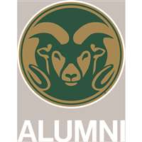 Colorado State Rams Transfer Decal - Alumni