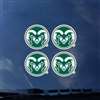 Colorado State Rams Transfer Decals - Set of 4