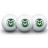 Colorado State Rams Team Effort Golf Balls 3 Pack