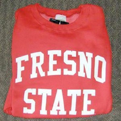 Fresno State Crewneck Sweatshirt, Red