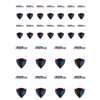 DePaul Blue Demons Small Sticker Sheet - 2 Sheets